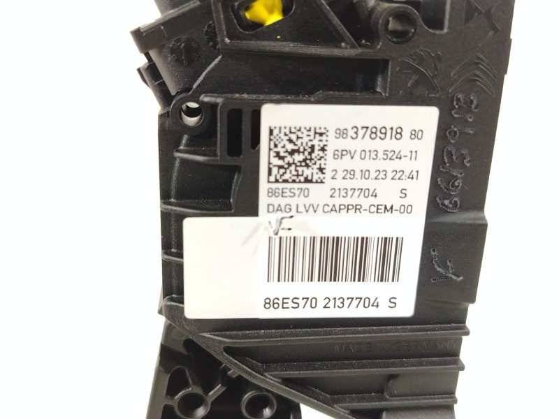 Recambio de potenciometro pedal para opel corsa f (p2jo) 1.2 (68) referencia OEM IAM 9837891880  