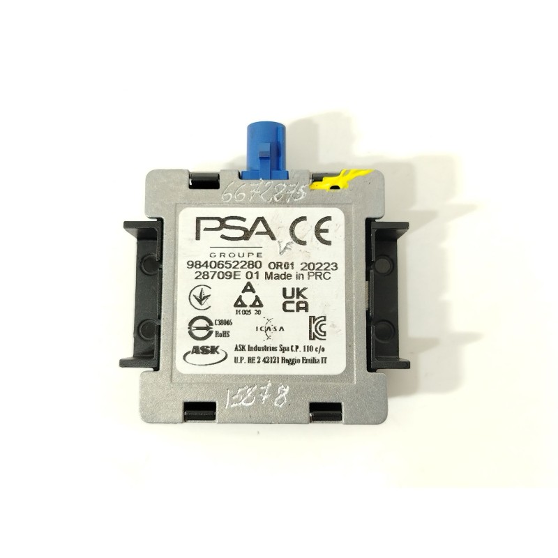 Recambio de amplificador para opel corsa f (p2jo) 1.2 (68) referencia OEM IAM 9840652280  