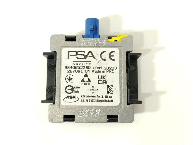 Recambio de amplificador para opel corsa f (p2jo) 1.2 (68) referencia OEM IAM 9840652280  