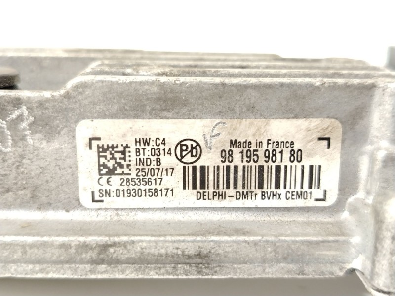 Recambio de centralita start / stop para citroën c4 picasso feel referencia OEM IAM 9819598180 28535617 