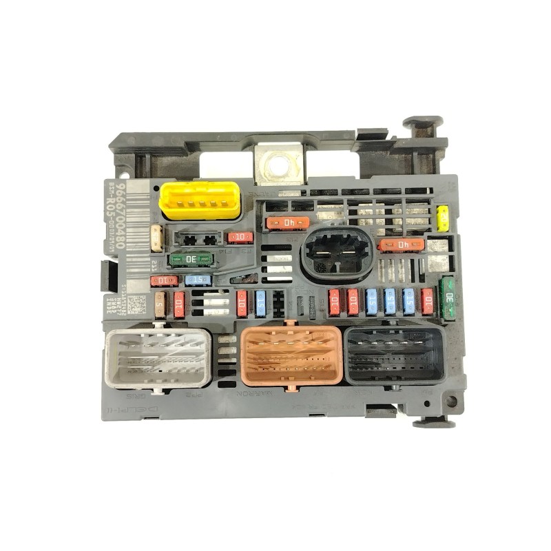 Recambio de caja reles / fusibles para peugeot 308 i (4a_, 4c_) 1.6 hdi referencia OEM IAM 9666700480 BSMR0500 