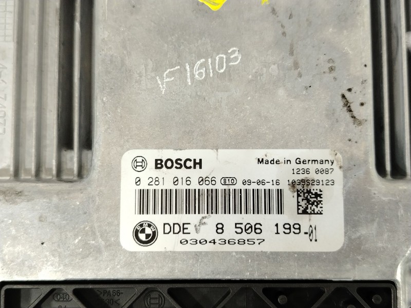 Recambio de centralita motor uce para bmw 5 touring (e61) 520 d referencia OEM IAM 8506199 0281016066 850619901