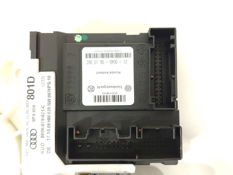 Recambio de motor elevalunas trasero izquierdo para audi a3 (8p1) 1.6 fsi referencia OEM IAM 8P4959801D 0130822263 