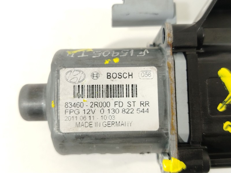 Recambio de motor elevalunas trasero derecho para hyundai i30 (gd) 1.6 crdi referencia OEM IAM 834602R000 0130822544 