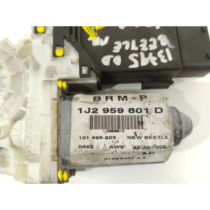 Recambio de motor elevalunas delantero derecho para volkswagen new beetle (9c1, 1c1) 1.6 referencia OEM IAM 1J2959801D  