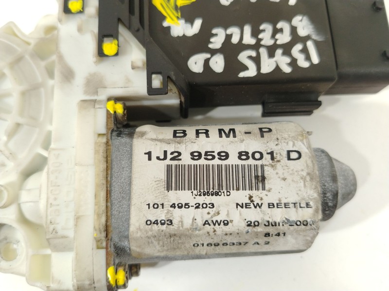 Recambio de motor elevalunas delantero derecho para volkswagen new beetle (9c1, 1c1) 1.6 referencia OEM IAM 1J2959801D  