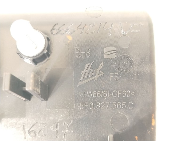 Recambio de maneta exterior porton para seat leon (5f1) 1.6 tdi referencia OEM IAM 5F0827565C  