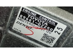 Recambio de centralita motor uce para toyota auris (_e15_) 1.8 hybrid (zwe150_) referencia OEM IAM 896610Z250 2754001721  2