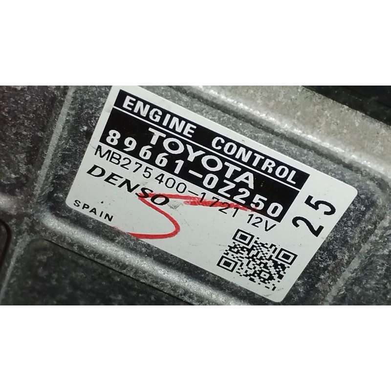 Recambio de centralita motor uce para toyota auris (_e15_) 1.8 hybrid (zwe150_) referencia OEM IAM 896610Z250 2754001721 