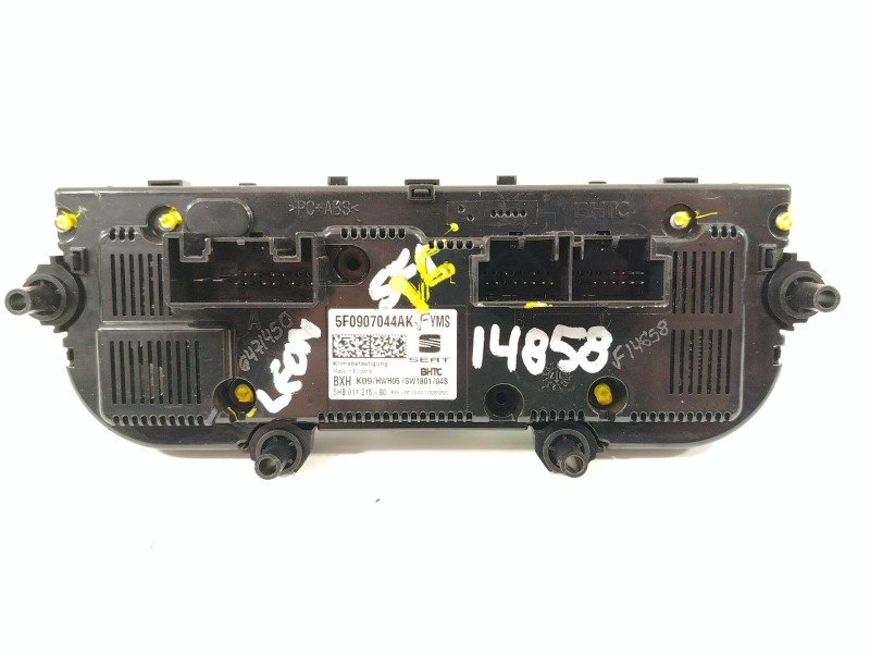 Recambio de mando climatizador para seat leon (5f1) 1.6 tdi referencia OEM IAM 5F0907044AK  