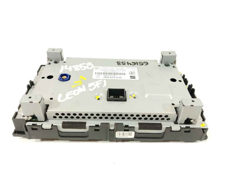 Recambio de pantalla multifuncion para seat leon (5f1) 1.6 tdi referencia OEM IAM 5F0919606  