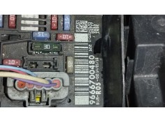 Recambio de caja reles / fusibles para citroën berlingo multispace (b9) 1.6 hdi 110 referencia OEM IAM 9666700480 BSMR0500  2