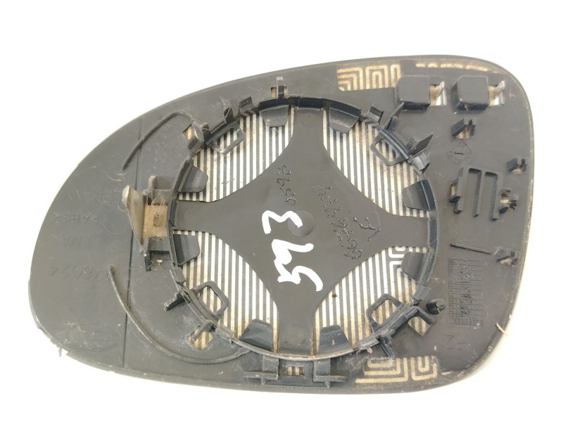 Recambio de cristal retrovisor derecho para volkswagen golf plus (5m1) bluemotion highline referencia OEM IAM 3C0857522  