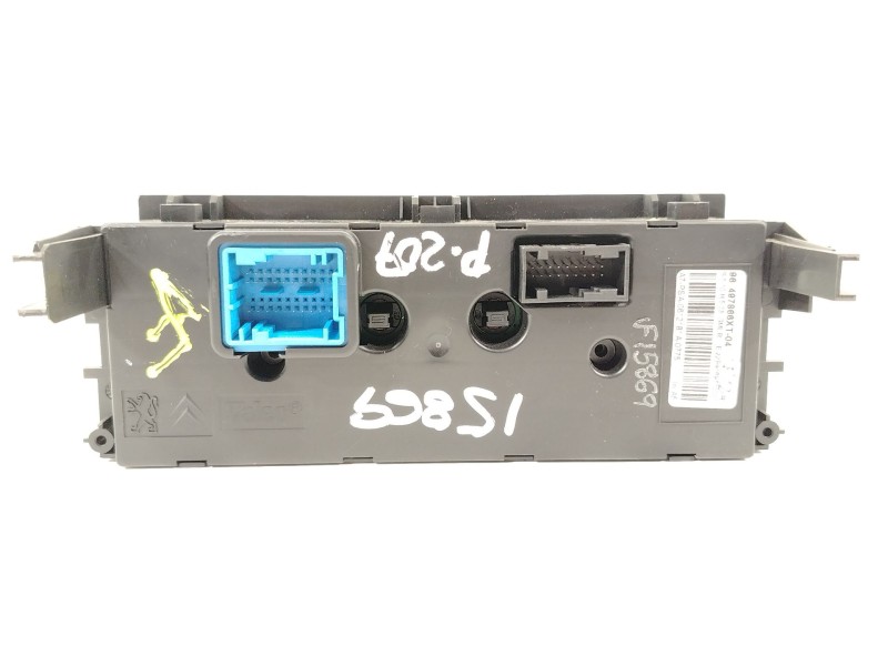 Recambio de mando climatizador para peugeot 207/207+ (wa_, wc_) 1.6 hdi referencia OEM IAM 96497866XT  