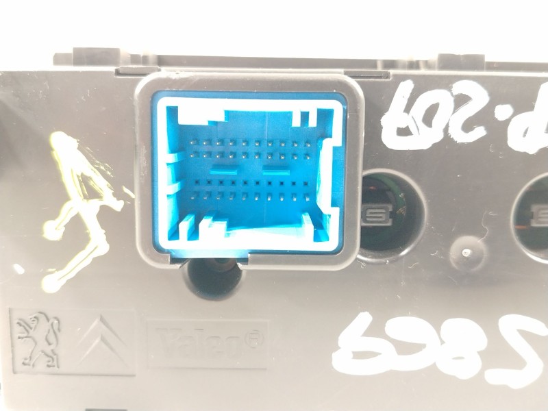 Recambio de mando climatizador para peugeot 207/207+ (wa_, wc_) 1.6 hdi referencia OEM IAM 96497866XT  