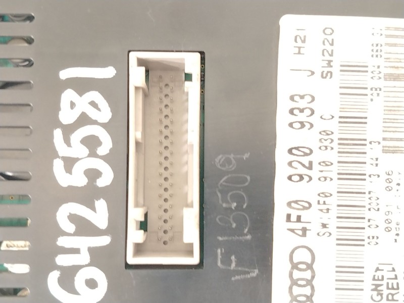 Recambio de cuadro instrumentos para audi a6 allroad c6 (4fh) 2.7 tdi quattro referencia OEM IAM 4F0920933J 4F0910930C 