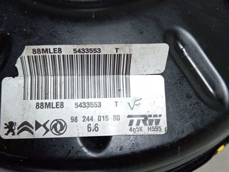 Recambio de servofreno para opel corsa f (p2jo) 1.2 (68) referencia OEM IAM 9824401580  