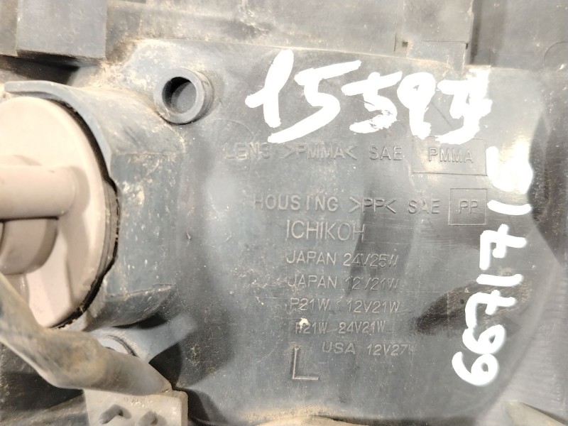 Recambio de piloto delantero izquierdo para nissan cabstar e (tl_, vl_) 75.28 (tl0) referencia OEM IAM 261293T900  