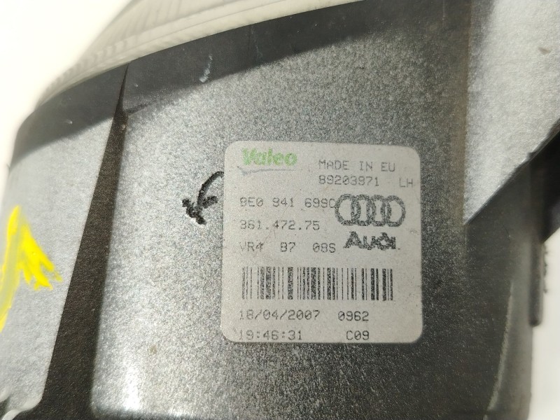 Recambio de faro antiniebla izquierdo para audi a4 b7 (8ec) 2.0 tdi referencia OEM IAM 8E0941699C  