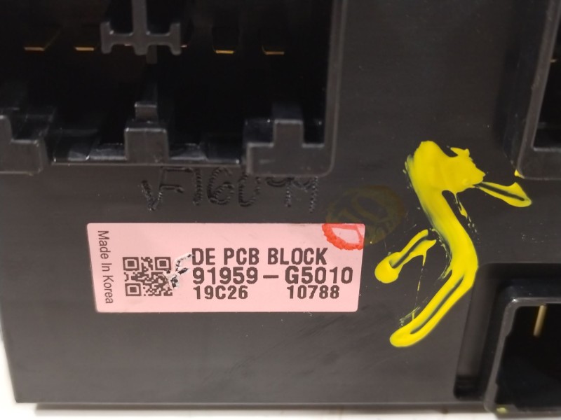 Recambio de caja reles / fusibles para kia niro i (de) 1.6 gdi hybrid referencia OEM IAM 91959G5010  