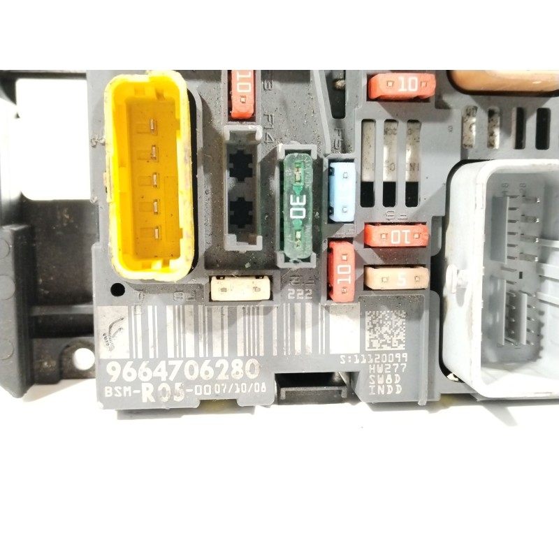 Recambio de caja reles / fusibles para peugeot 308 i (4a_, 4c_) 1.4 16v referencia OEM IAM 9664706280 BSMR0500 