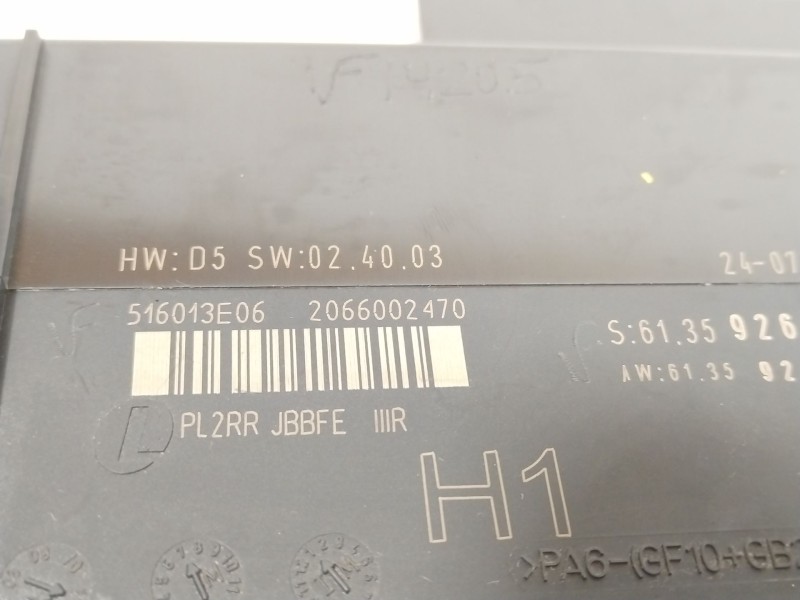Recambio de modulo electronico para bmw 3 (e90) 318 d referencia OEM IAM 516013E06 61359267203 2066002470