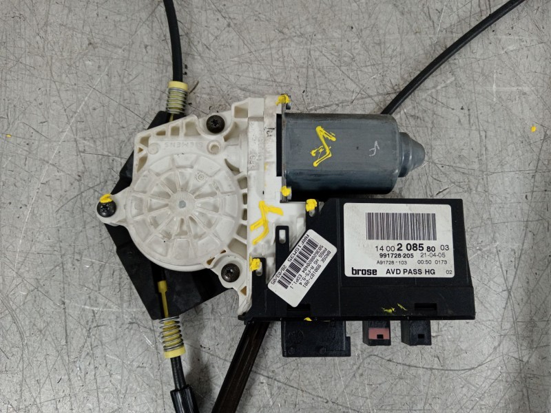 Recambio de elevalunas delantero derecho para fiat ulysse (179_) 2.2 jtd referencia OEM IAM 1400208580 1485311080 