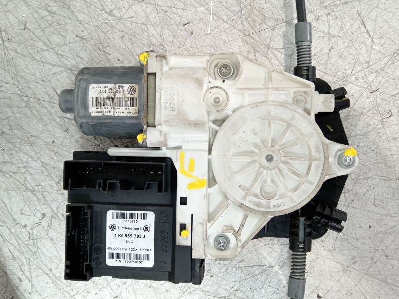 Recambio de elevalunas delantero izquierdo para volkswagen golf v (1k1) 1.9 tdi referencia OEM IAM 1K4837461B 1K0959793J 1K48374