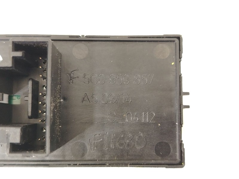 Recambio de mando elevalunas delantero izquierdo para seat leon (5f1) i-tech referencia OEM IAM 5G0959857  