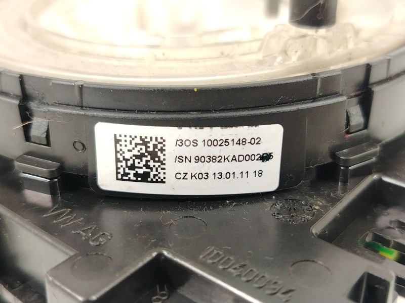 Recambio de anillo airbag para volkswagen golf vi (5k1) advance bluemotion referencia OEM IAM 5K0953549D  