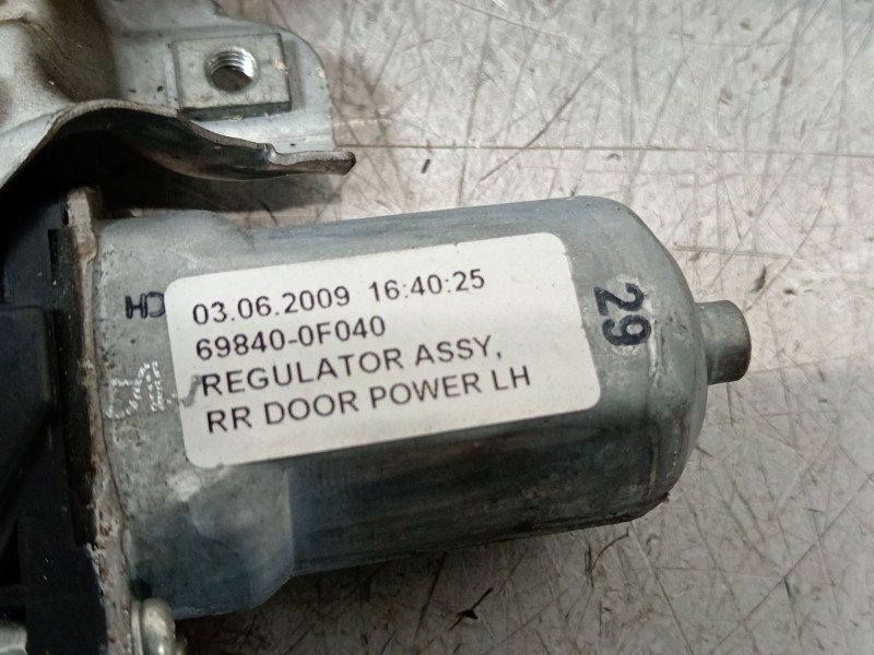 Recambio de elevalunas trasero izquierdo para toyota verso (_r2_) 2.0 d-4d (aur20_) referencia OEM IAM 698400F040 857200F040C 