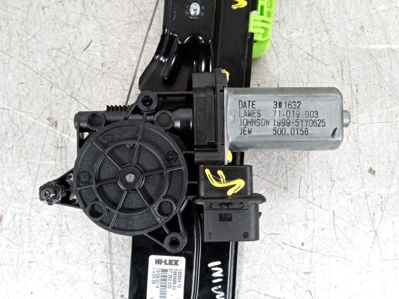 Recambio de elevalunas trasero derecho para mini mini (f55) one referencia OEM IAM 51357490208 13262410 