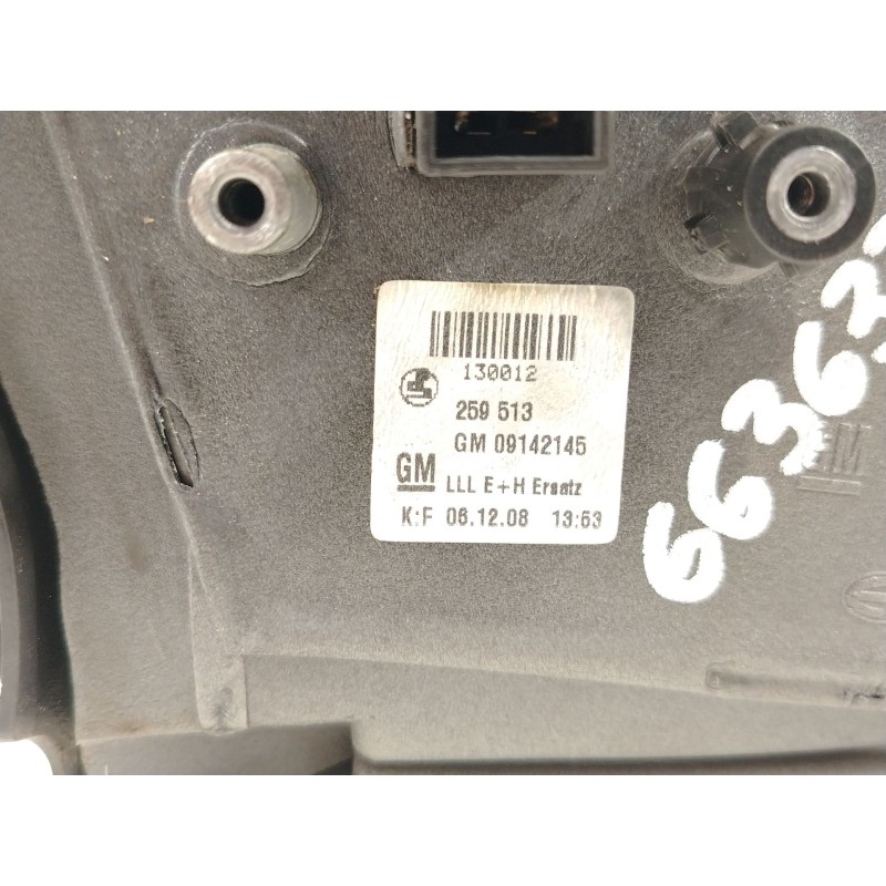 Recambio de retrovisor izquierdo para opel astra g sedán (t98) 1.8 16v (f69) referencia OEM IAM 09142145 130012 