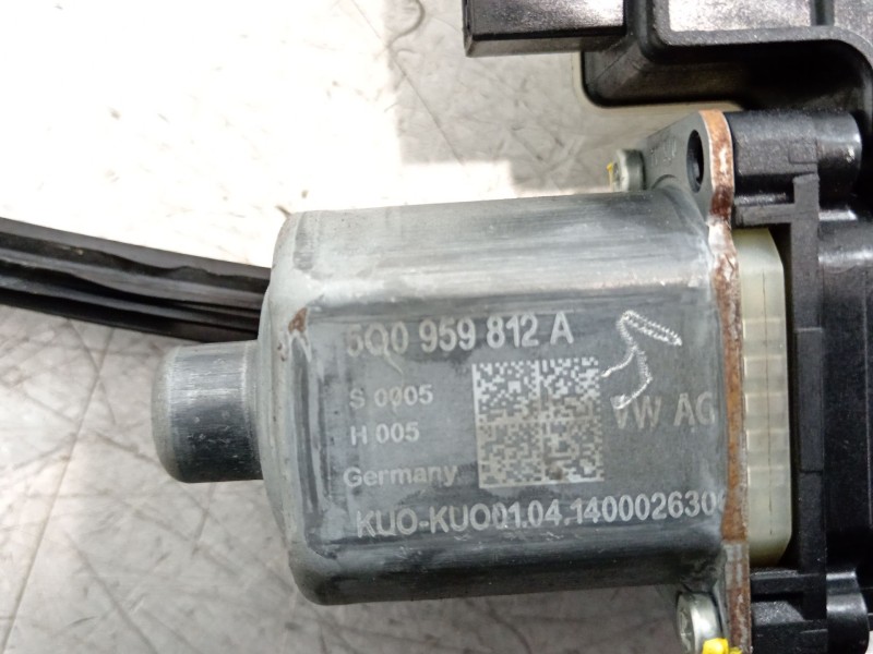 Recambio de elevalunas trasero derecho para seat leon (5f1) i-tech referencia OEM IAM 5F4839462B 5Q0959812A 01308227224