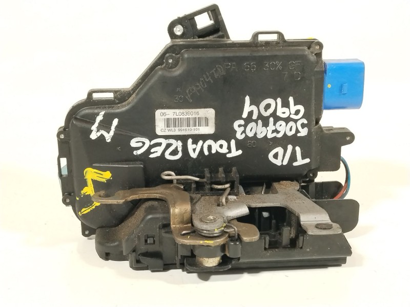 Recambio de cerradura puerta trasera derecha para volkswagen touareg (7la) tdi r5 referencia OEM IAM 7L0839016  