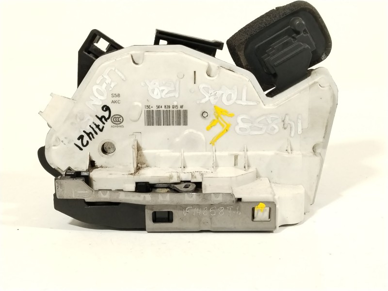 Recambio de cerradura puerta trasera izquierda para seat leon (5f1) 1.6 tdi referencia OEM IAM 5K4839015AF  