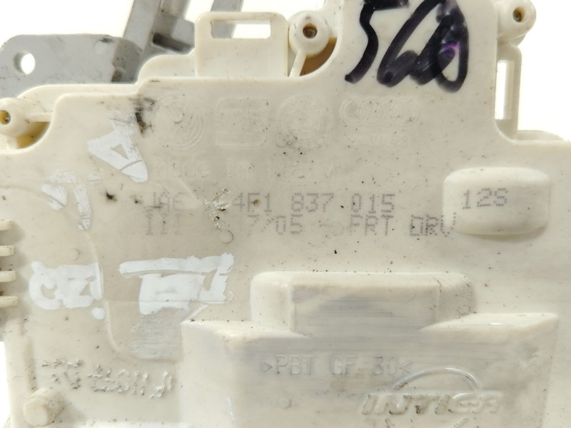 Recambio de cerradura puerta delantera izquierda para audi a6 avant (4f5) 3.0 tdi quattro referencia OEM IAM 4F1837015  