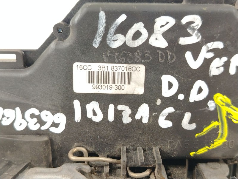 Recambio de cerradura puerta delantera derecha para seat ibiza iii (6l1) 1.4 16v referencia OEM IAM 3B1837016CC  