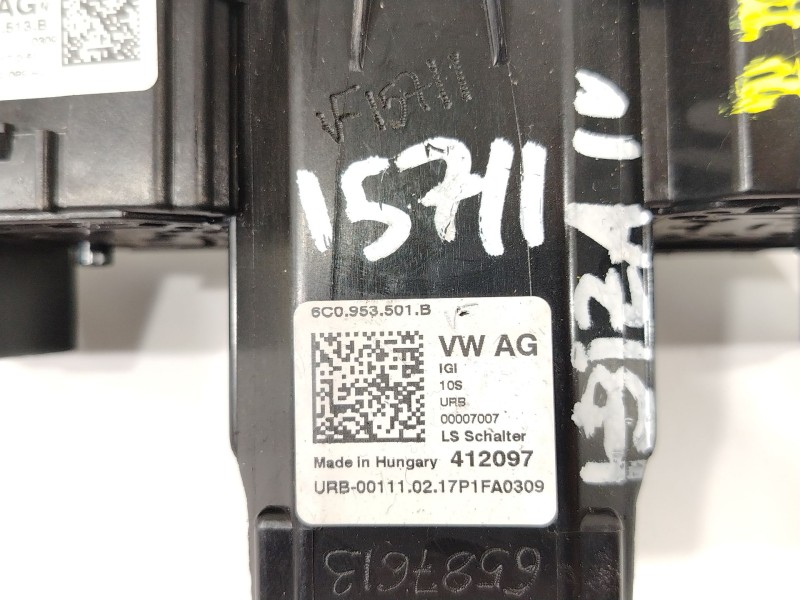 Recambio de mando intermitentes para seat ibiza iv (6j5, 6p1) 1.2 tsi referencia OEM IAM 6C0953501B 6C0853513B 