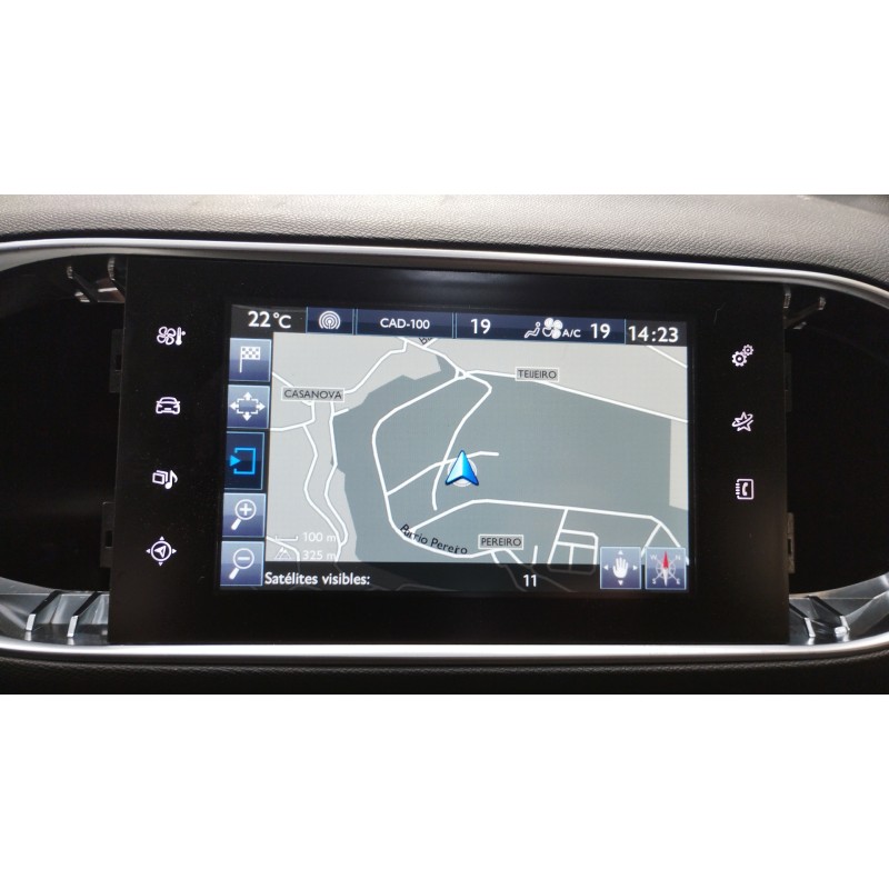 Recambio de pantalla multifuncion para citroën c4 cactus 1.6 hdi 90 referencia OEM IAM 9811486280  