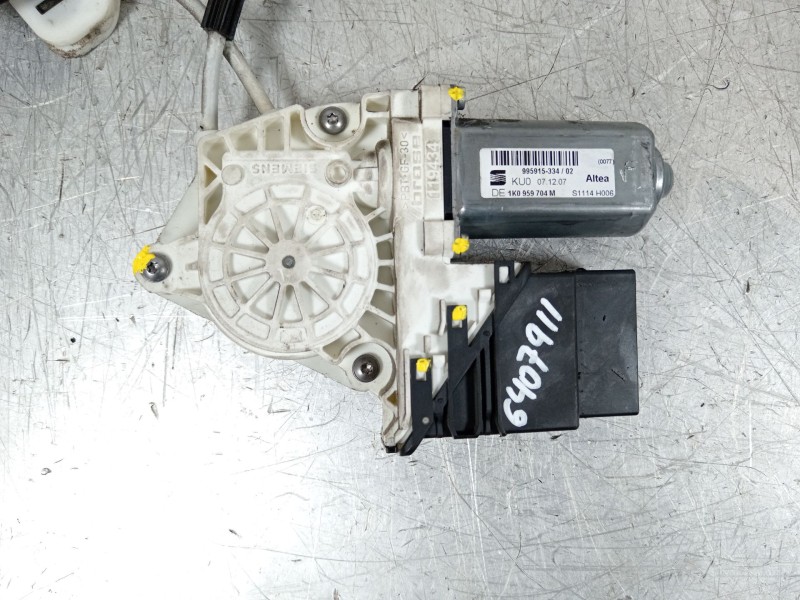 Recambio de elevalunas trasero derecho para seat altea (5p1) 1.9 tdi referencia OEM IAM 1K0959704M  
