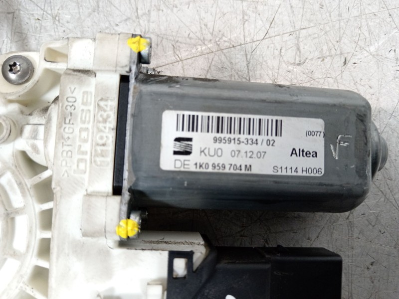 Recambio de elevalunas trasero derecho para seat altea (5p1) 1.9 tdi referencia OEM IAM 1K0959704M  