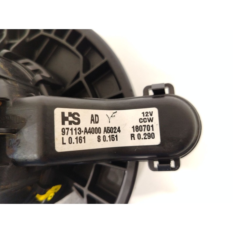 Recambio de ventilador calefaccion para hyundai i30 (pde, pd, pden) 1.0 t-gdi referencia OEM IAM 97113A4000  