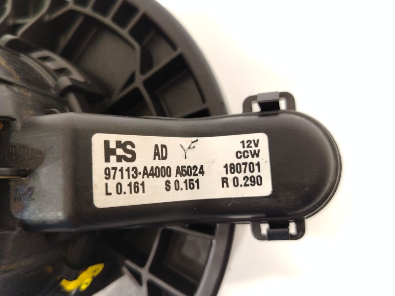 Recambio de ventilador calefaccion para hyundai i30 (pde, pd, pden) 1.0 t-gdi referencia OEM IAM 97113A4000  