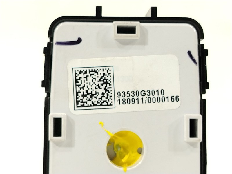 Recambio de mando retrovisor para hyundai i30 (pde, pd, pden) 1.0 t-gdi referencia OEM IAM 93530G3010  