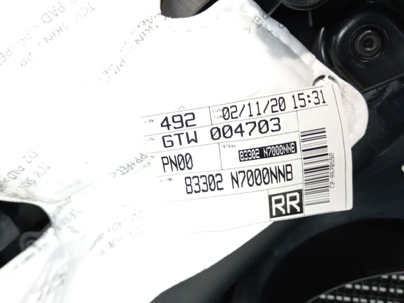 Recambio de guarnecido puerta trasera derecha para hyundai tucson style 2wd referencia OEM IAM 83302N7000  