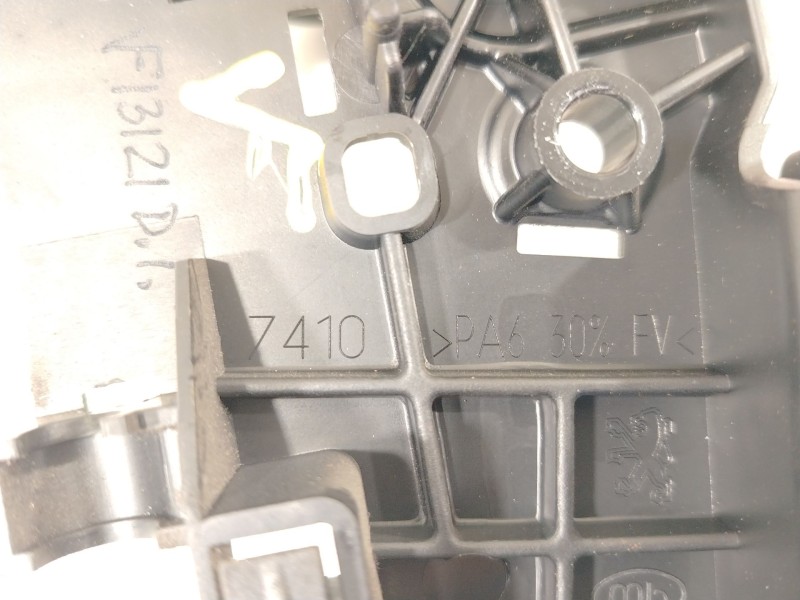Recambio de maneta interior delantera izquierda para peugeot 1007 (km_) 1.4 referencia OEM IAM 96801418 9143J4 