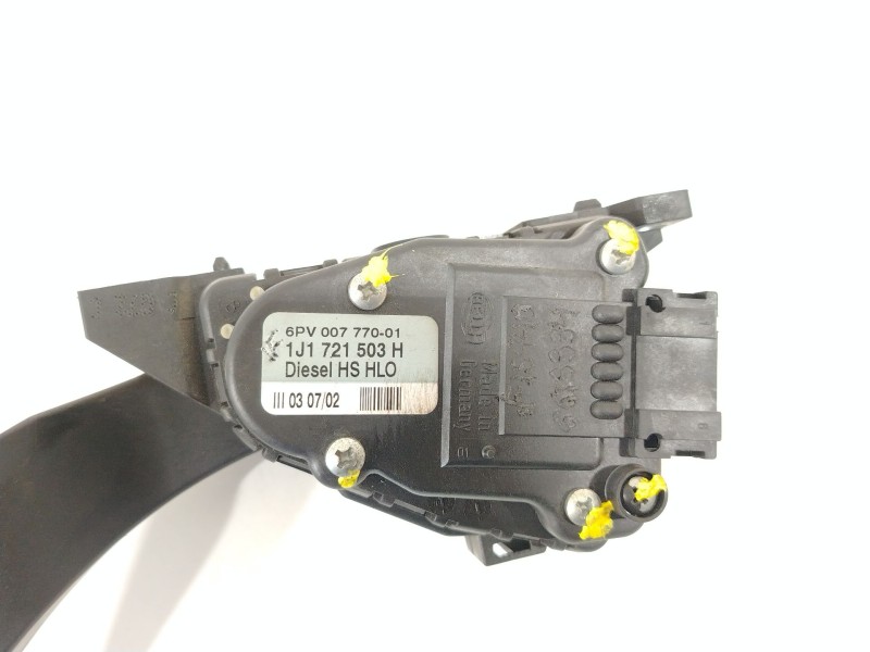 Recambio de potenciometro pedal para volkswagen golf iv (1j1) 1.9 tdi referencia OEM IAM 1J1721503H 6PV007770 