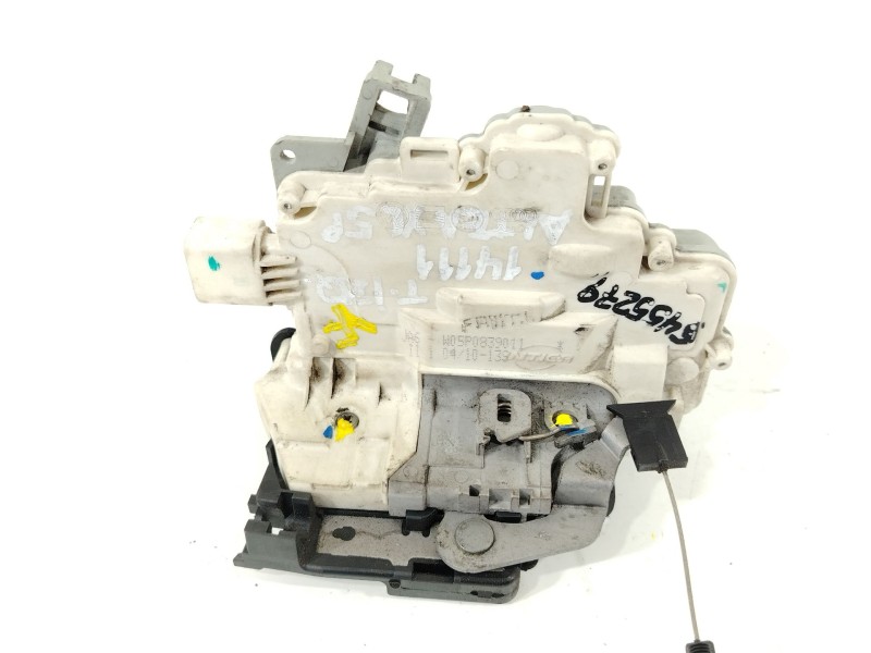 Recambio de cerradura puerta trasera izquierda para seat altea xl (5p5, 5p8) 1.6 tdi referencia OEM IAM 5P0839011  