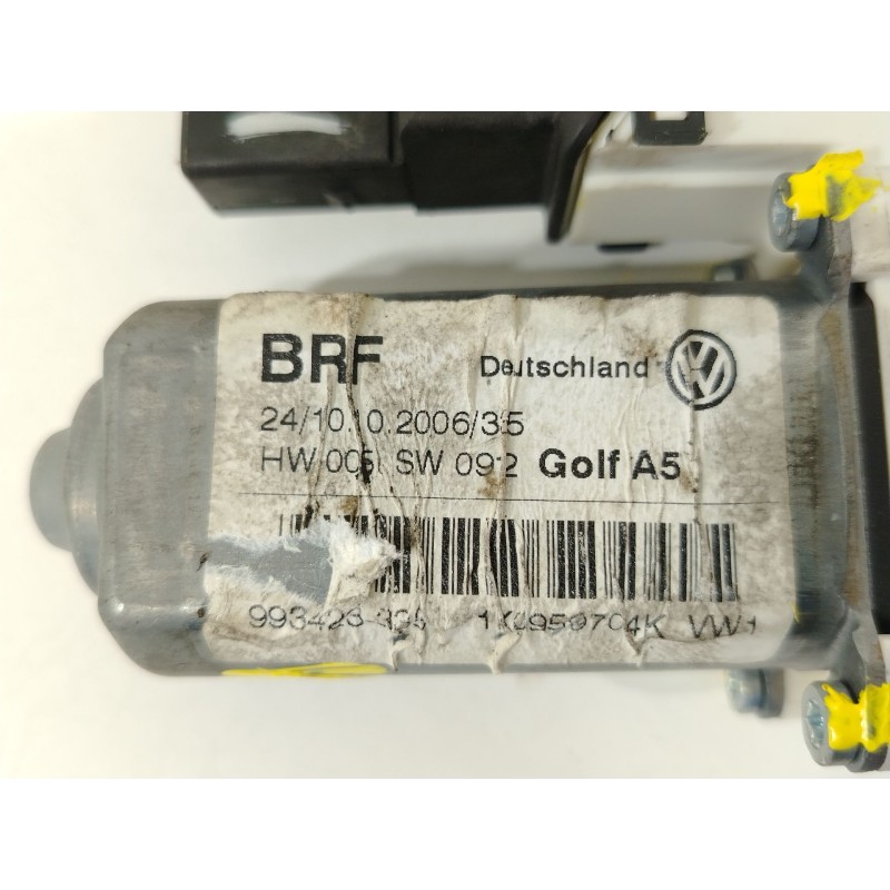 Recambio de motor elevalunas trasero derecho para volkswagen golf v (1k1) 1.9 tdi referencia OEM IAM 1K0959704K  